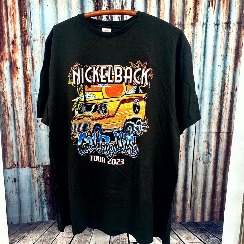 Nickelback Get Rollin' Tour 2023 Shirt XL – Deadstock